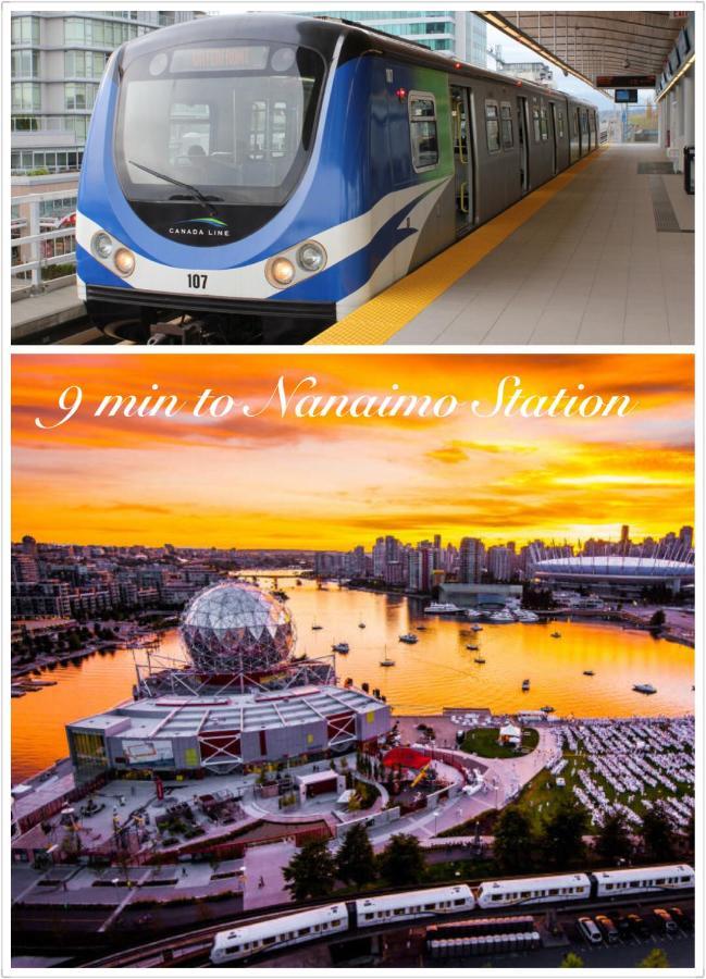 Rare Find Exquisitely New Quiet & Safe Skytrain Home Vancouver Buitenkant foto